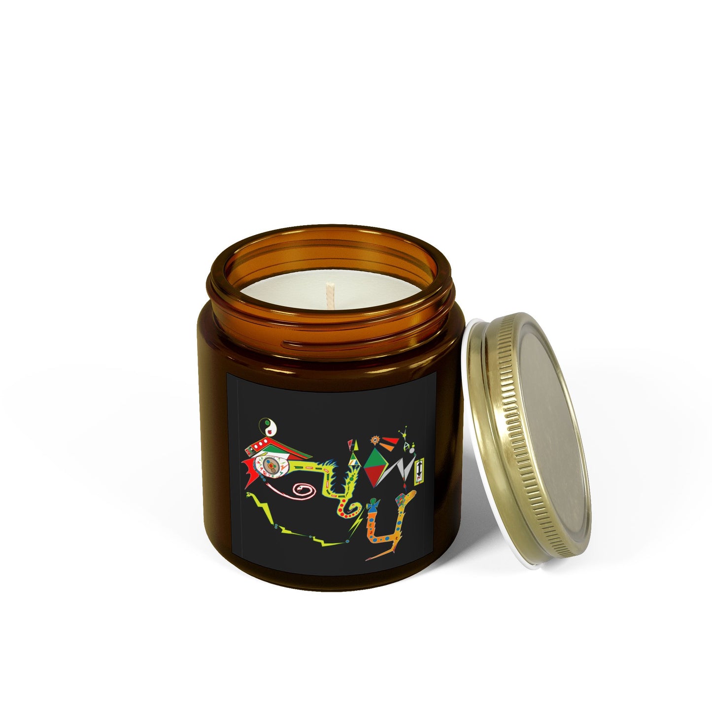Scented Candles, Coconut Apricot Wax (4oz, 9oz)