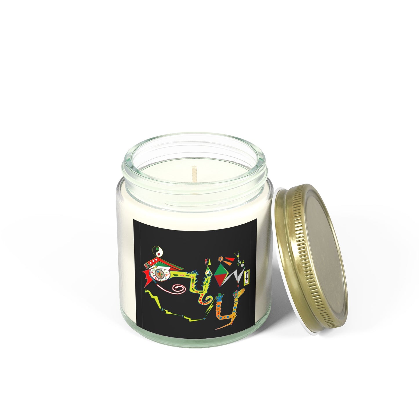Scented Candles, Coconut Apricot Wax (4oz, 9oz)