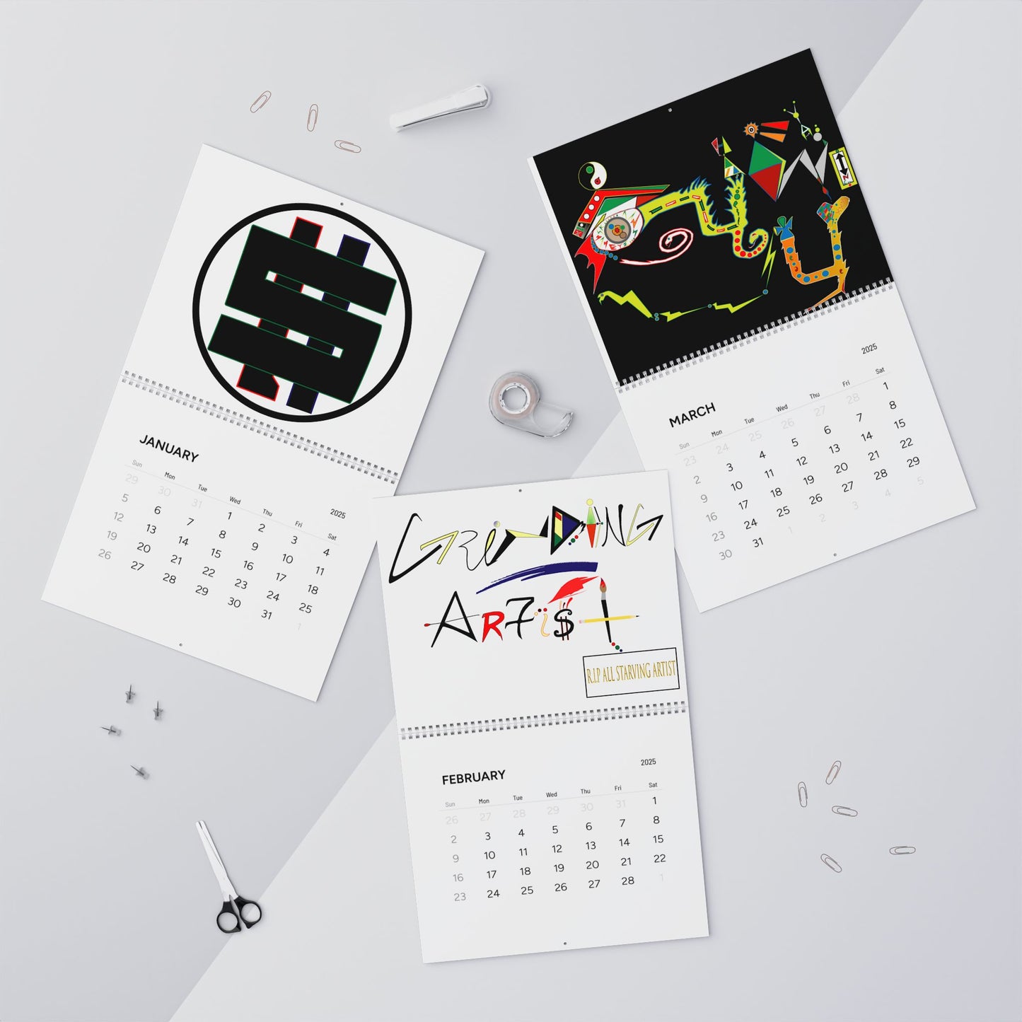 Wall Calendars (2025)